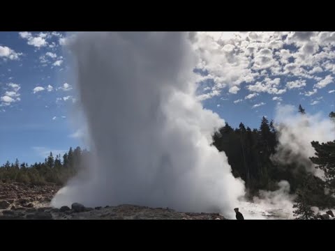 Video: Utbrudd Av En Geysir I Yellowstone: Snø I Stedet For Vann - Alternativt Syn