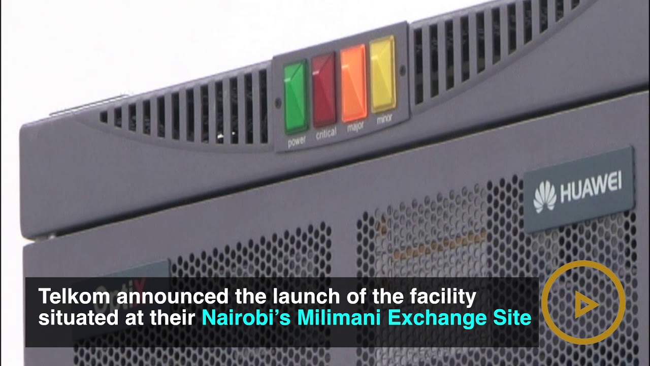 Telkom Kenya launches their new sh150M Data centre in Nairobi YouTube