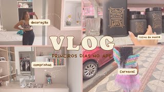 VLOG - Primeiros dias morando sozinha!