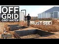 Building an epic off grid grey water system