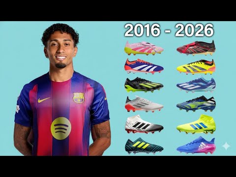 JPWD x apigacor777 - RAPHINHA  Every Soccer Cleat He Wears (2016–2026) | World Cup 2026 Boots