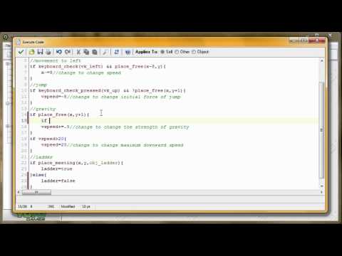 "Platformer Ladder" Game Maker Tutorial