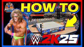WWE 2K25 How to Upload Images for all Platforms!