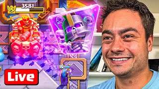Live Nieuwe Skarmy Evolution Decks Testen op Clash Royale!!