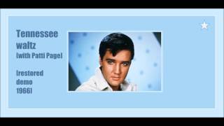 Elvis - Tennessee Waltz 1966 restored demo chords