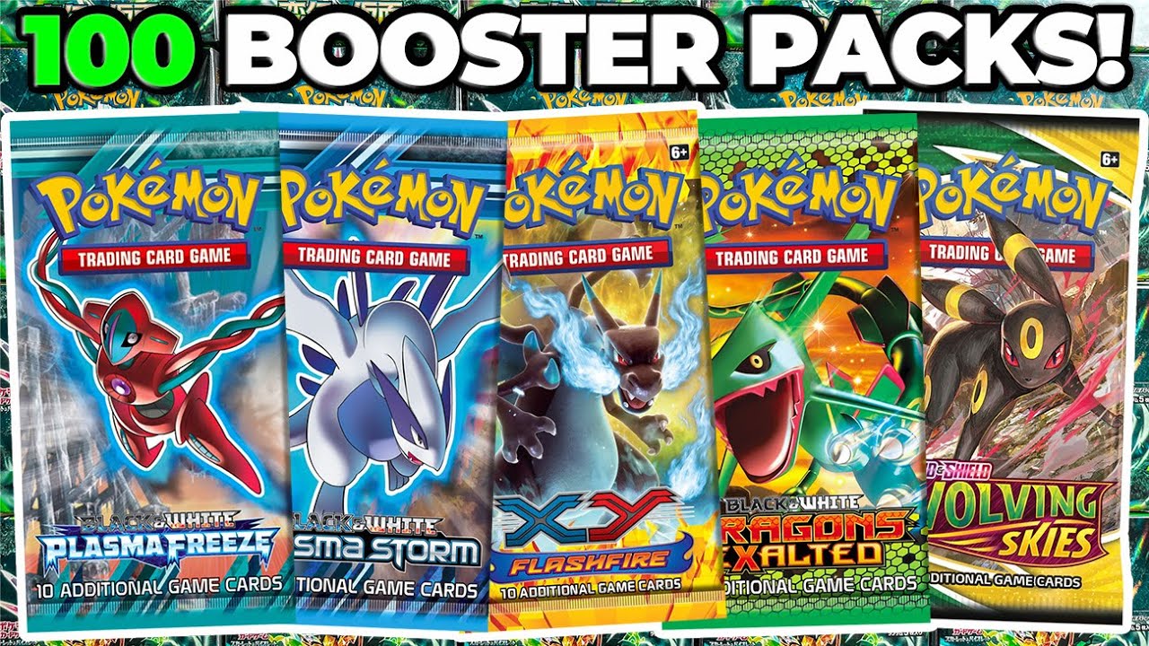 pokemon booster box $100 Pokemon: 100 Assorted Card Bundle - with Foils and 5 Ultra Rare (V, GX, EX) Variety It does not necessarily denote the region of origin (e.g. I OPEN 100 POKEMON BOOSTER