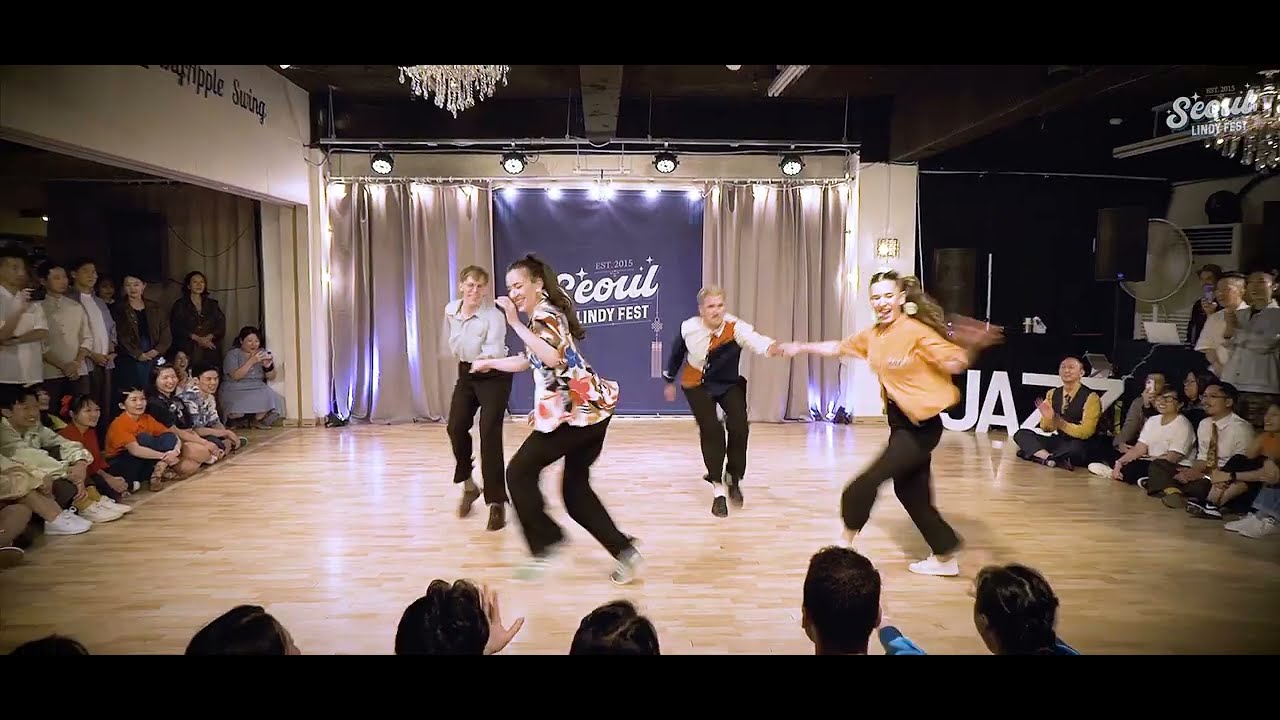 Seoul Lindy Fest 2025 - Jazz after Four (Christian, Irina, Felipe, Natalia)