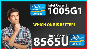 INTEL Core i3 1005G1 vs INTEL Core i7 8565U Technical Comparison