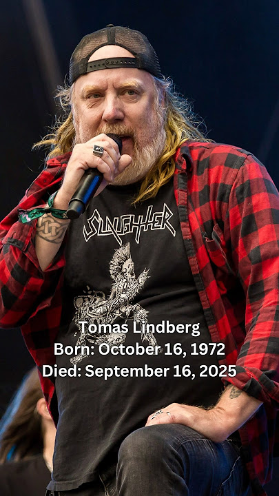 Tomas Lindberg Was In Death Metal Band, “At The Gates”🕊️#tomas #atthegates #fy #shorts #deathmetal