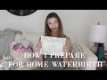How I prepare for a home water birth with my third baby.