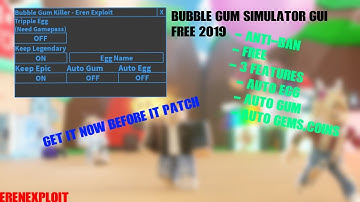 [NEW] 🔥 OP 🔥 BUBBLE GUM SIMULATOR GUI - AUTOS 🔥