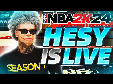 DRIBBLE GOD GOING CRAZY 🤯 BEST BUILD & JUMPSHOTS ON NBA2K24 LIVE!! COME VIBE!!