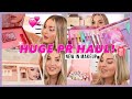 new in makeup! 🎁 BIGGEST PR HAUL YET? 😊 grab a snack