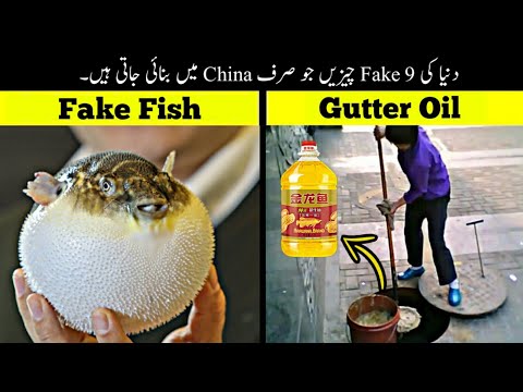 9 Fake Foods Only Produce In China | دنیا کی نقلی چیزیں جو صرف چائنہ میں بنتی ہیں | Haider Tv