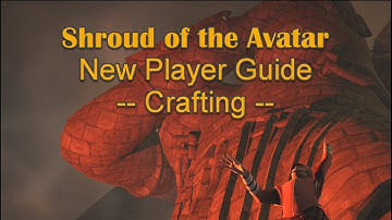 Shroud of the Avatar - New Player Guide - Crafting a Weapon