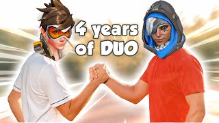 What 4 years of playing Overwatch together looks like