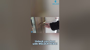 WELOCK PCB41,make you unlock easily by password  #smartlock #welock #diy