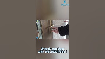 WELOCK PCB41,make you unlock easily by password  #smartlock #welock #diy