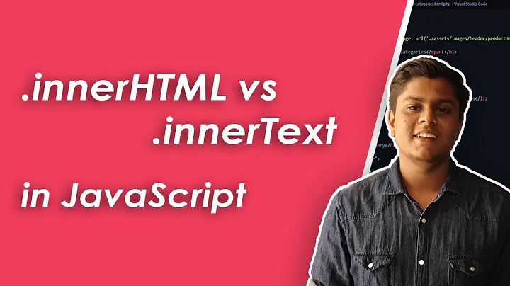 .innerHTML vs .innerText, what are they used for and what is the difference? |  FAQs | Code Grind
