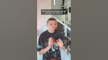 Look how long I got this dummy to say bear