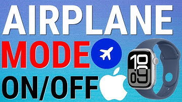 How To Turn Airplane Mode On/Off On Apple Watch Series 10