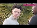 Lil Mosey Arrives To Jake Paul & Tana Mongeau's Wedding At Graffiti Mansion In Las Vegas 7.28.19