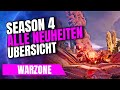 WARZONE SEASON 4 ALLE NEUERUNGEN, PATCHNOTES, NEUE WAFFEN, MOTORRAD, GULAG