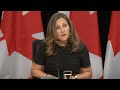Canada&#39;s fall economic outlook | Full statement