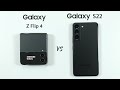 Samsung Z Flip 4 vs Samsung S22 Speed Test