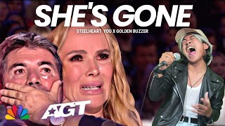 Very Extraordinary Singer In The World Makes The Judges Shock With The Song She's Gone | AGT 2023 Resimi