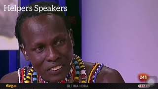 Entrevista en TVE a William Kikanae, líder de los masáis (conferenciante en Helpers Speakers)