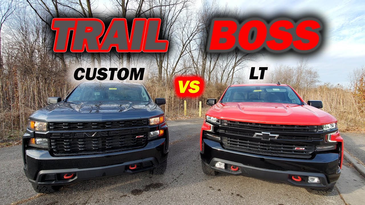 Silverado CUSTOM TRAIL BOSS vs LT TRAIL BOSS ~ What's the difference