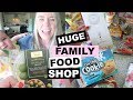 HUGE ALDI FOOD SHOP AND WEEKLY FAMILY MEAL PLAN | Kate+
