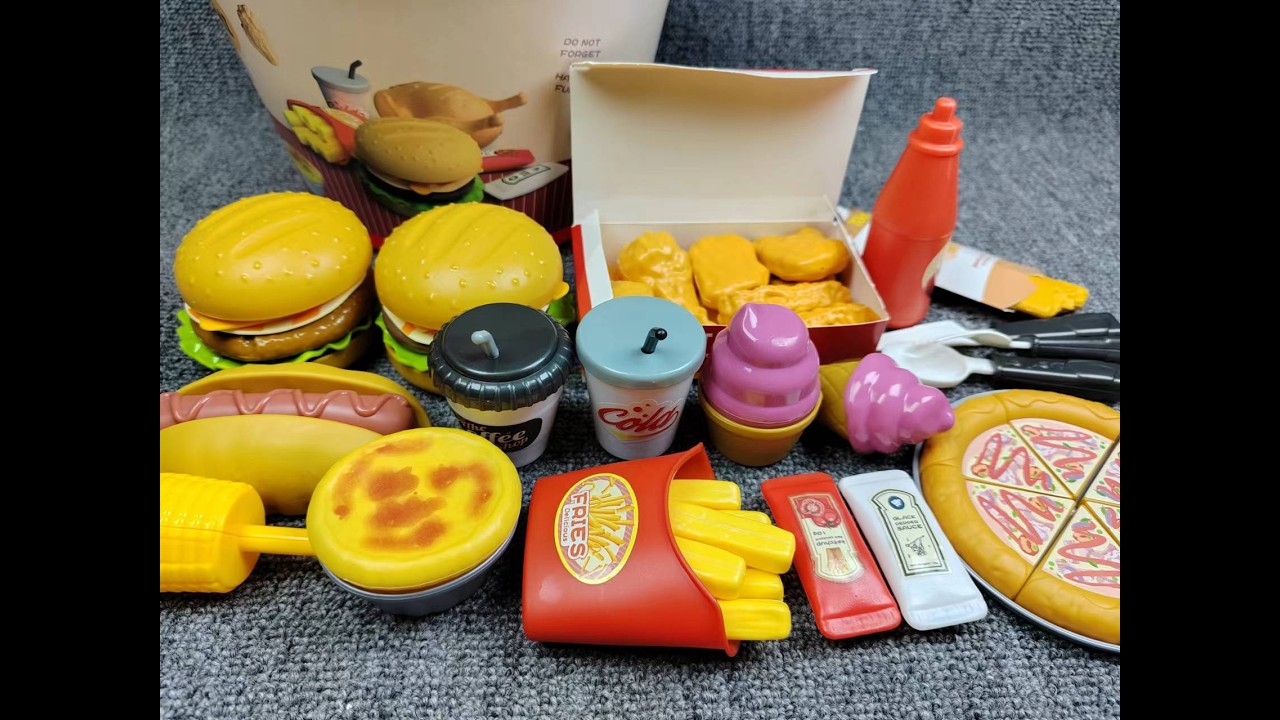 8 Minutes Satisfying With Unboxing Hamburg Toys Hamburg Cooking Playset 8-minutes-satisfying-with-unboxing-hamburg-toys-hamburg-cooking-playset