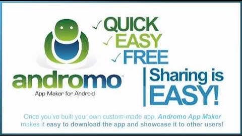 Andromo App Maker for Android - Create Android Apps for Free!