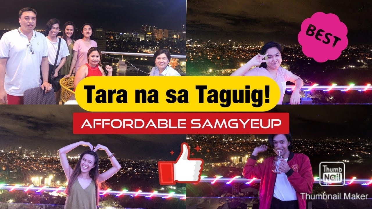 Cheap and Affordable Samgyeupsal Taguig YouTube
