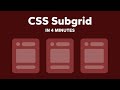 Learn to Use Subgrid in 4 Minutes