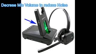 INNOTALK Explorer Wireless Headset (Model w780) with Poly EHS cord works with Polycom Desk Phone.