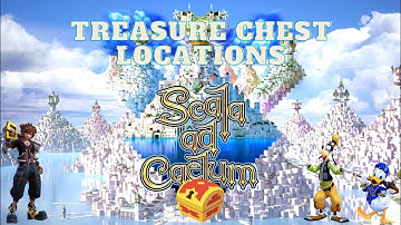 Kingdom Hearts 3 - Treasure Chest Locations - Scala Ad Caelum  - With Timeline