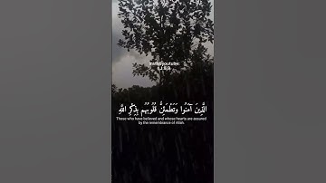 آيه 28 من سورة الرعد بصوت الشيخ عبدالرحمن مسعد #القرآن_الكريم