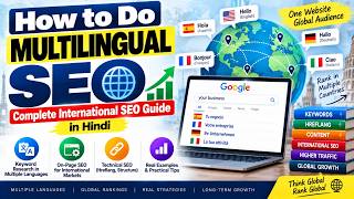 How to Do Multilingual SEO | Complete International SEO Guide in Hindi