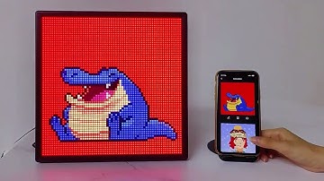 LED Pixel Display 64x64 RGB LED Matrix Panel Programmable Pixel Art