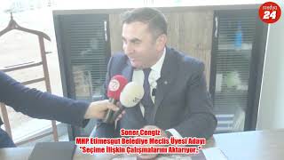 Etimesgut Mhp Belediye Meclis Üyesi Adayı Soner Cengiz