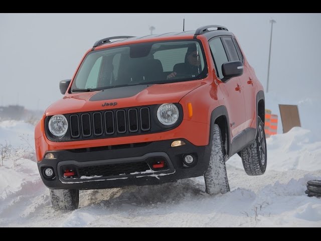 2015 Jeep Renegade Trailhawk winter drive review