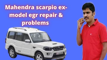 Mahendra scripo ex model egr repair & problems p1403 | how to repair starter relay mahindra scorpio
