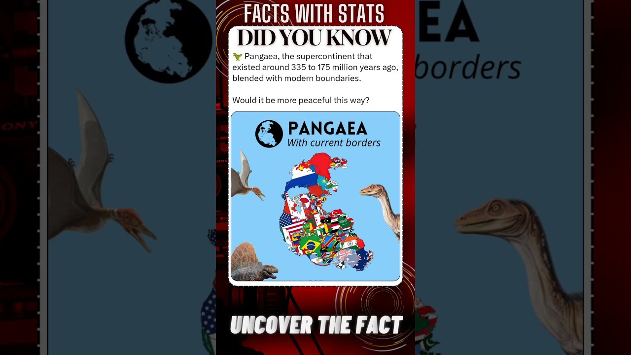 FACTS With STATS 4482 PANGAEA Current Borders Shorts Ytshort Facts
