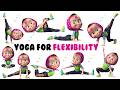 Easy Lying Down Yoga for Kids ✨ Perfect for Flexibility & Relaxation