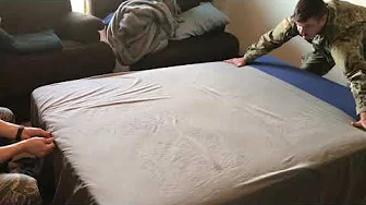 How to Make a Bed with Hospital Corners for Field Training