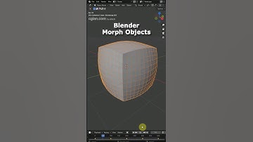 Blender morph one object to another object animation #blender #b3d #cgian