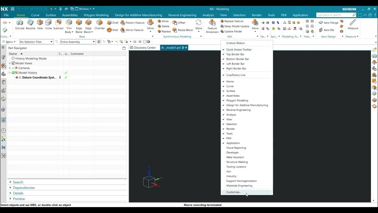 NX BACKGROUND MACRO YouTube